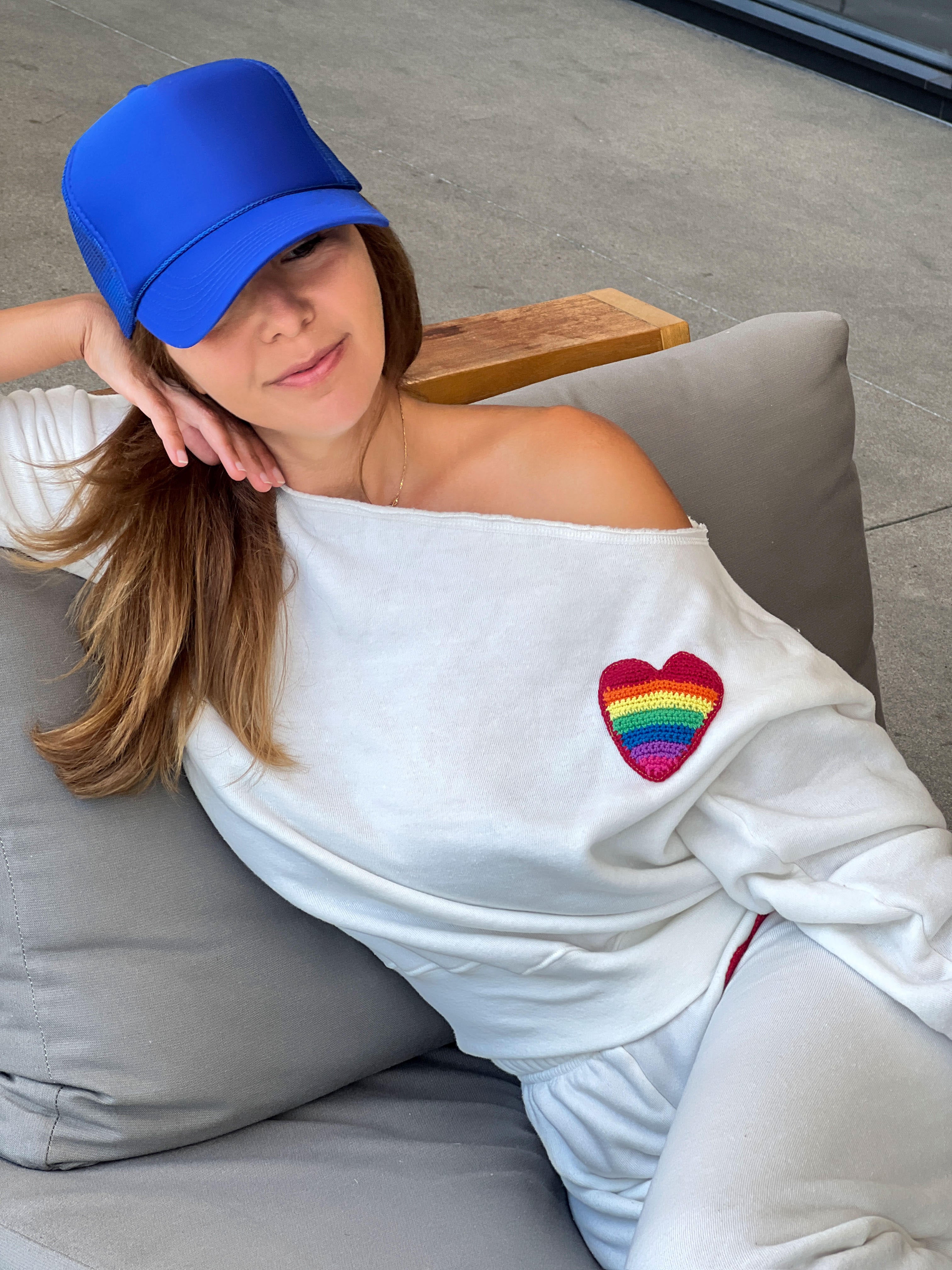 Figi Off The Shoulder Sweat Shirt